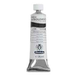 Schmincke Aqua Linoprint Ink - Ivory Black, 35 ml