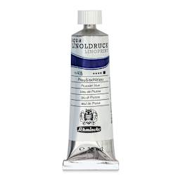 Schmincke Aqua Linoprint Ink - Prussian Blue, 35 ml - front