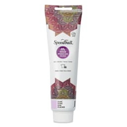 Speedball Fabric and Paper Block Printing Ink - Lilac, 5 oz