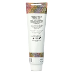 Speedball Fabric and Paper Block Printing Ink - Mint, 5 oz, back of tube