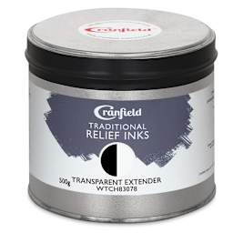 Cranfield Traditional Relief Ink - Transparent Extender, 500 g, Jar