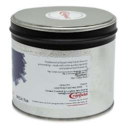 Cranfield Traditional Relief Ink - Carbon Black, 500 g - back
