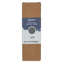 Cranfield Traditional Relief Ink - Grey, 75 ml - front of packaging