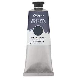 Cranfield Traditional Relief Ink - Payne's Grey, 75 ml