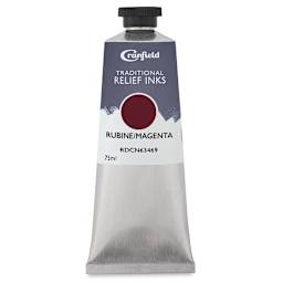 Cranfield Traditional Relief Ink - Rubine/Magenta, 75 ml