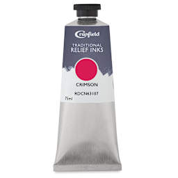 Cranfield Traditional Relief Ink - Crimson, 75 ml