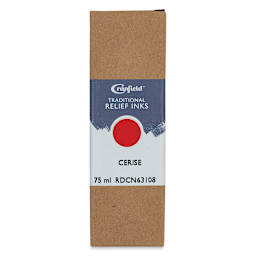 Cranfield Traditional Relief Ink - Cerise, 75 ml - front of packaging