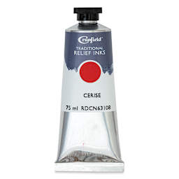 Cranfield Traditional Relief Ink - Cerise, 75 ml - front