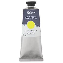 Cranfield Traditional Relief Ink - Cool Yellow, 75 ml