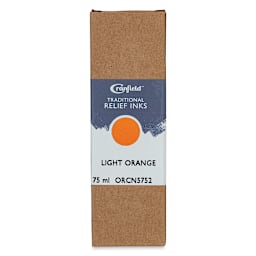 Cranfield Traditional Relief Ink - Light Orange, 75 ml - front of packaging