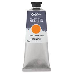 Cranfield Traditional Relief Ink - Light Orange, 75 ml