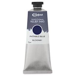 Cranfield Traditional Relief Ink - Phthalo Blue, 75 ml
