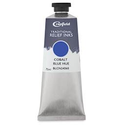 Cranfield Traditional Relief Ink - Cobalt Blue Hue, 75 ml