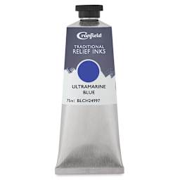 Cranfield Traditional Relief Ink - Ultramarine Blue, 75 ml