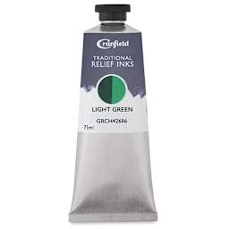 Cranfield Traditional Relief Ink - Light Green, 75 ml