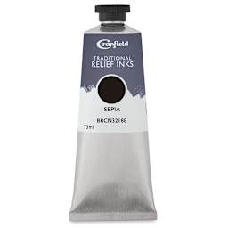 Cranfield Traditional Relief Ink - Sepia, 75 ml