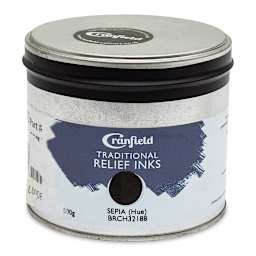 Cranfield Traditional Relief Ink - Sepia, 500 g - front