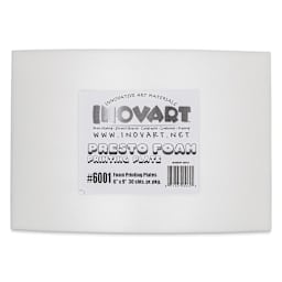 Inovart Printfoam for Block Printing - Pkg of 30, 6" x 9" - front of packaging