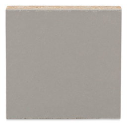 Blick Battleship Gray Linoleum - Block, 2" x 2", Mounted - top view