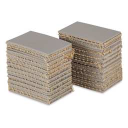 Blick Battleship Gray Linoleum -  Pkg of 48, 2" x 3", Unmounted