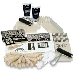 Blick E-Z Cut Classroom Starter Kit - Components of Kit shown