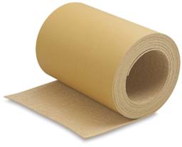 Blick Golden-Cut Linoleum - Linoleum Roll shown on side slightly unrolled