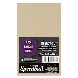 Speedball Speedy-Cut Carving Block - 2 3/4" x 4 1/2" - front of package