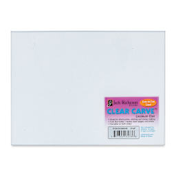 Richeson Clear Carve Linoleum - Piece, 6" x 8" - front of packaging
