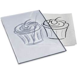 Richeson Clear Carve Linoleum - Original art with carved Linoleum Block