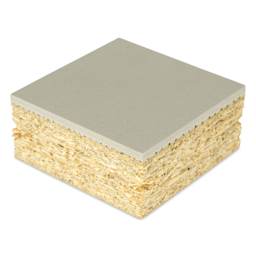 Speedball Red Baron Linoleum Block - 2" x 2", Mounted