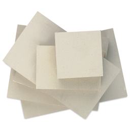 Speedball Red Baron Mounted Linoleum Blocks assorted sizes stacked together