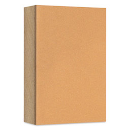 Speedball Mounted Linoleum Block - 2" x 3", front of block