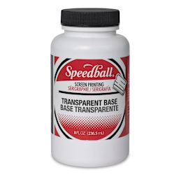 Speedball Fabric and Acrylic Screen Printing Transparent Base - 8 oz