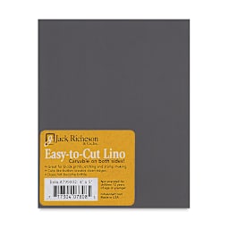 Richeson Easy-to-Cut Linoleum - Unmounted, 4" x 5"
