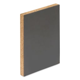 Richeson Easy-to-Cut Linoleum - Mounted, 8" x 10", at an angle