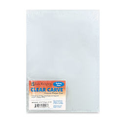 Richeson Clear Carve Etching Plates - 5" x 7", Pkg of 36 - front of packaging
