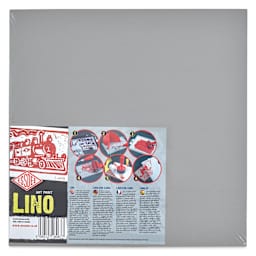 Essdee Lino Blocks - 12" x 12", Unmounted, Pkg of 10, front of packaging