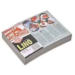 Essdee Lino Blocks - 8" x 6", Unmounted, Pkg of 10, in packaging