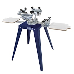 Dynamic 2-Station, 4-Color Screen Printer - Printer with Legs and Microlok
