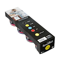 Speedball Screenprinting Textile Ink Basic Colors Set of 4