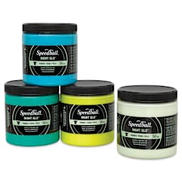 Speedball Night Glo Fabric Screen Printing Ink (Assorted colors)
