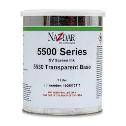 Nazdar 5530 Series Flat Poster Screen Ink Transparent Base - 33.8 oz (1 L)