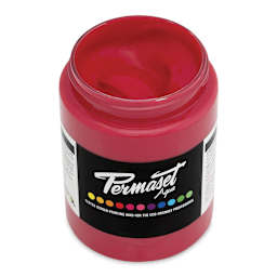 Permaset Aqua Fabric Ink - Bright Red, 300 ml
