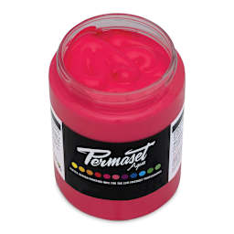 Permaset Aqua Fabric Ink - Supercover Glow Red, 300 ml
