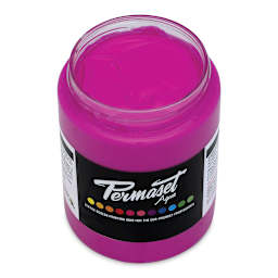 Permaset Aqua Fabric Ink - Supercover Glow Magenta, 300 ml