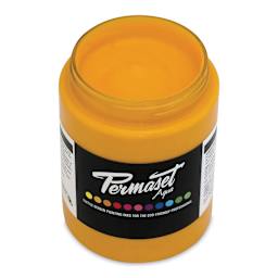 Permaset Aqua Fabric Ink - Yellow Red, 300 ml