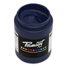 Permaset Aqua Fabric Ink - Junior Navy, 300 ml