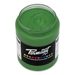 Permaset Aqua Fabric Ink - Supercover Mid Green, 300 ml