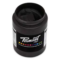 Permaset Aqua Fabric Ink - Dark Brown, 300 ml