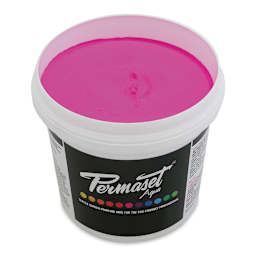 Permaset Aqua Fabric Ink - Supercover Glow Magenta, Liter